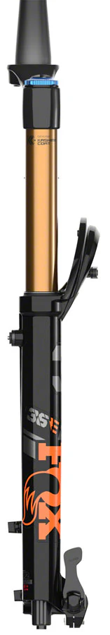 FOX 36 E-Optimized Factory Suspension Fork - 27.5" 160 mm 15QR x 110 mm 44 mm Offset Shiny BLK Grip 2 - Image 3