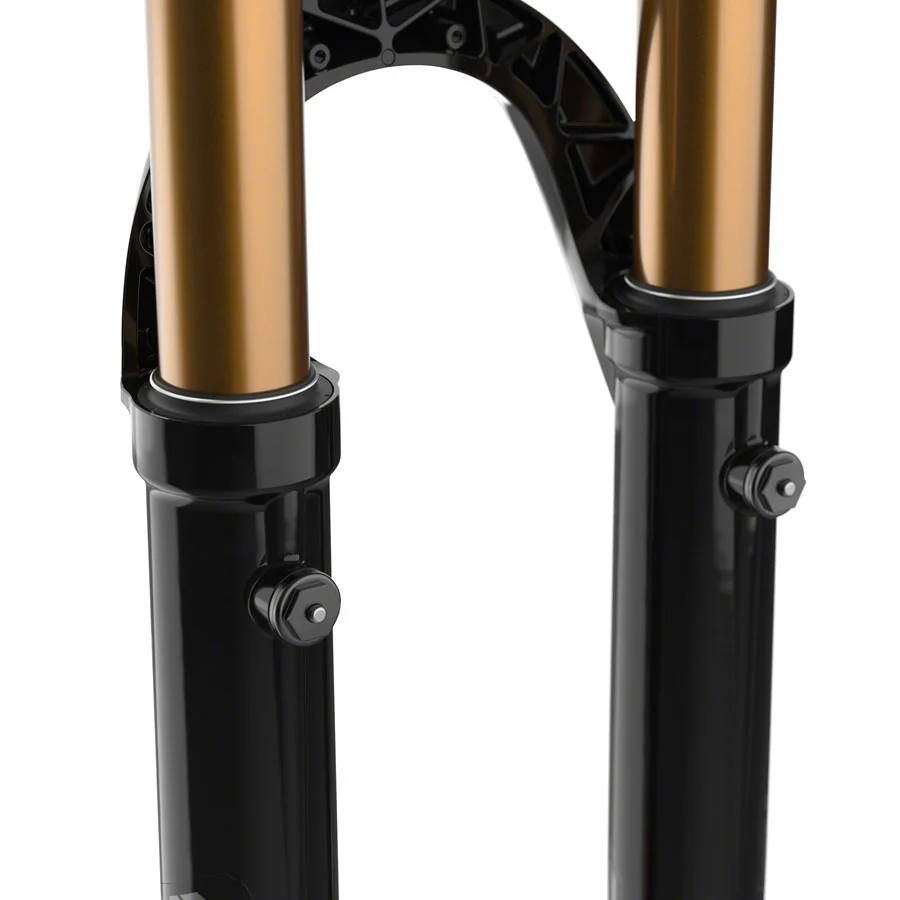 FOX 36 Factory Suspension Fork - 27.5" 160 mm 15QR x 110 mm 44 mm Offset Shiny BLK Grip 2 - Image 3