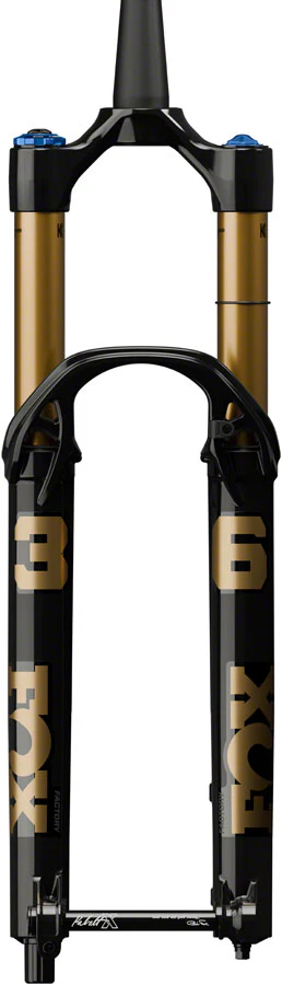 FOX 36 Factory Suspension Fork - 29" 150 mm 15 x 110 mm Kabolt-X 44mm Offset GRIP X Damper 58HT Shiny BLK - Image 2