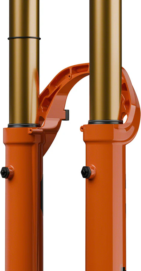 FOX 36 Factory Suspension Fork - 29" 160 mm 15 x 110 mm Kabolt-X 44mm Offset GRIP X Damper 58HT Shiny Orange - Image 4