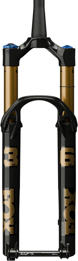 FOX 36 SL Factory Suspension Fork - 29" 130 mm 15 x 110 mm Kabolt SL 44mm Offset GRIP X Damper Shiny BLK - Image 2