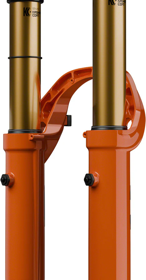 FOX 36 SL Factory Suspension Fork - 29" 130 mm 15 x 110 mm Kabolt SL 44mm Offset GRIP X Damper Shiny Orange - Image 4