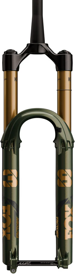 FOX 38 Factory Limited Edition Suspension Fork - 29" 170 mm 15 x 110 mm Kabolt-X 44mm Offset GRIP X2 Damper Racing Green - Image 2