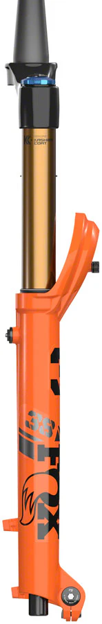 FOX 38 Factory Suspension Fork - 29" 170 mm 15 x 110 mm Kabolt-X 44mm Offset GRIP X2 Damper 58HT Shiny Orange - Image 3