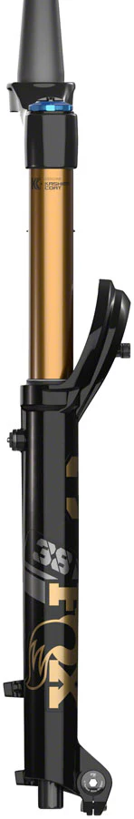 FOX 38 Factory Suspension Fork - 29" 180 mm 15 x 110 mm Kabolt-X 44mm Offset GRIP X2 Damper 58HT Shiny BLK - Image 3
