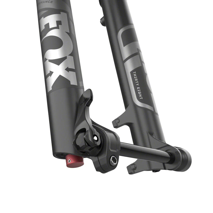 FOX 38 Performance Suspension Fork - 27.5" 170mm 15 x 110mm 44mm Offset Matte BLK 3-Position Grip2 - Image 3