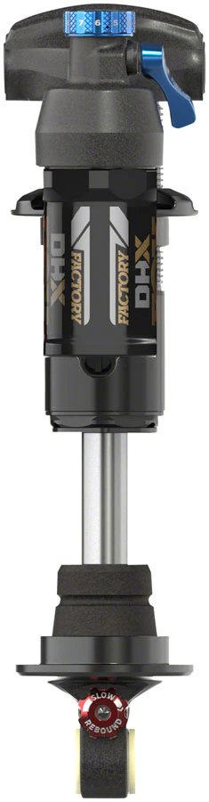 FOX DHX Factory Rear Shock - Trunnion Metric 205 x 60 mm 2-Position Lever Hard Chromoly Damper Shaft - Image 2