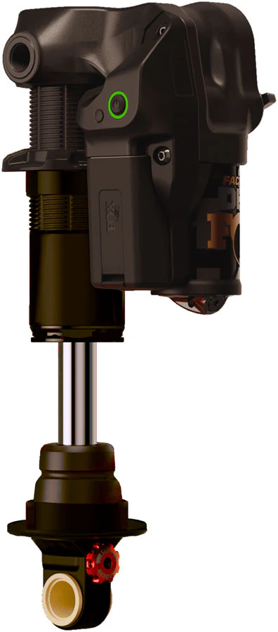 FOX DHX Live Valve Neo Factory Rear Shock - Trunnion Metric 205 x 62.5 mm Hard Chromoly Stanchion BLK