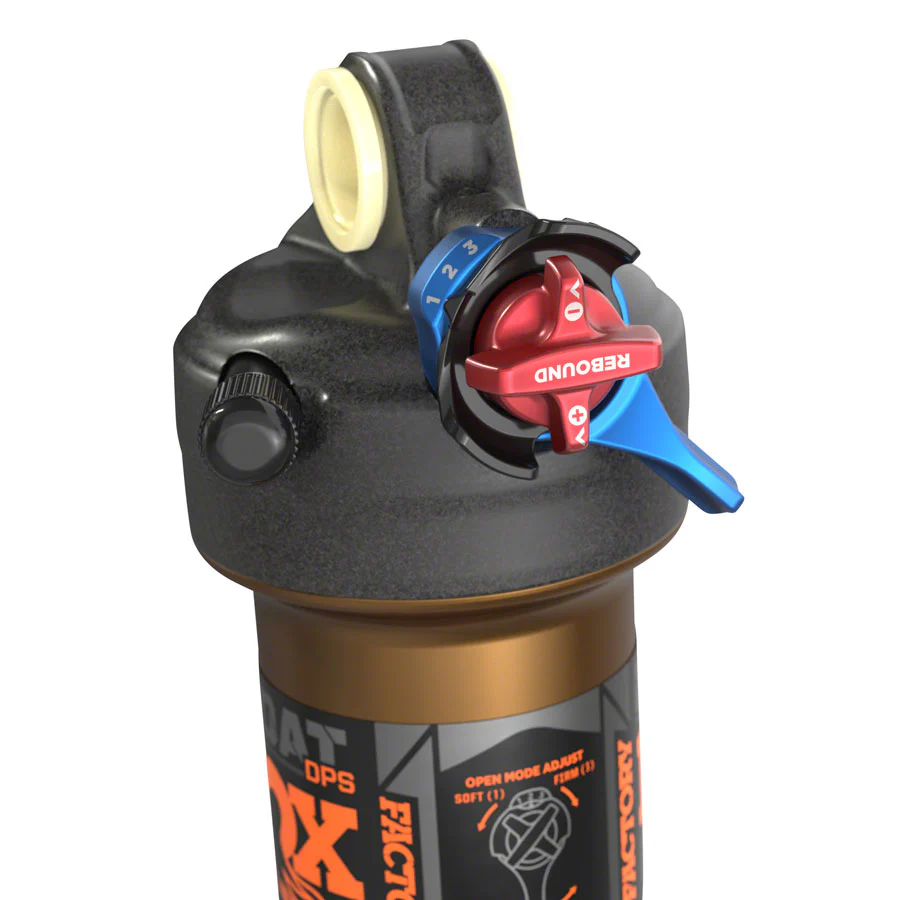 FOX FLOAT DPS Factory Rear Shock - Standard 7.25 x 1.75" EVOL SV 3-Position Lever Kashima Coat - Image 2