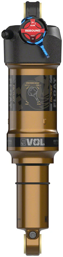 FOX FLOAT Factory Rear Shock - Metric 190 x 45 mm 0.5 Spacer 2-Position Lever EVOL LV Kashima Coat - Image 3