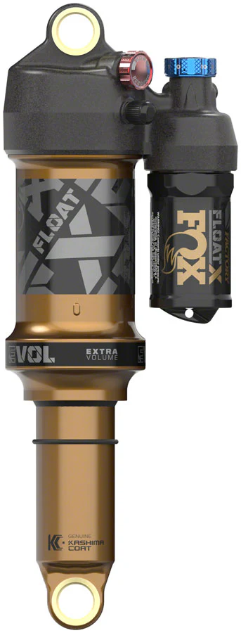 FOX FLOAT X Factory Rear Shock - Metric 210 x 50 mm 0.6 Spacer 2-Position Lever EVOL LV Kashima Coat - Image 3