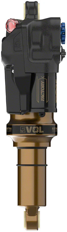 FOX FLOAT X Live Valve Neo Factory Rear Shock - Metric 210 x 55 mm 0.4 Spacer Live Valve EVOL LV Kashima Coat - Image 3
