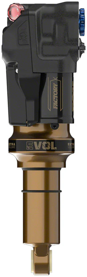 FOX FLOAT X Live Valve Neo Factory Rear Shock - Trunnion Metric 205 x 60 mm 0.2 Spacer Live Valve EVOL LV Kashima Coat - Image 3