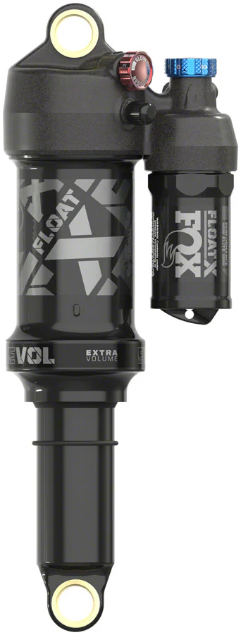 FOX FLOAT X Performance Elite Rear Shock - Metric 210 x 55 mm 0.4 Spacer 2-Position Lever EVOL LV BLK Anodized - Image 3