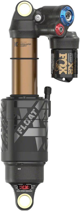 FOX FLOAT X2 Factory Rear Shock - Standard 10.5 x 3.5" H/LSC H/LSR Kashima Coat - Image 3