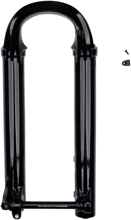 FOX Lower Leg Assembly - 2021 38 27.5in 180 MAX 15x110 QR Fox Shiny BLK F-S