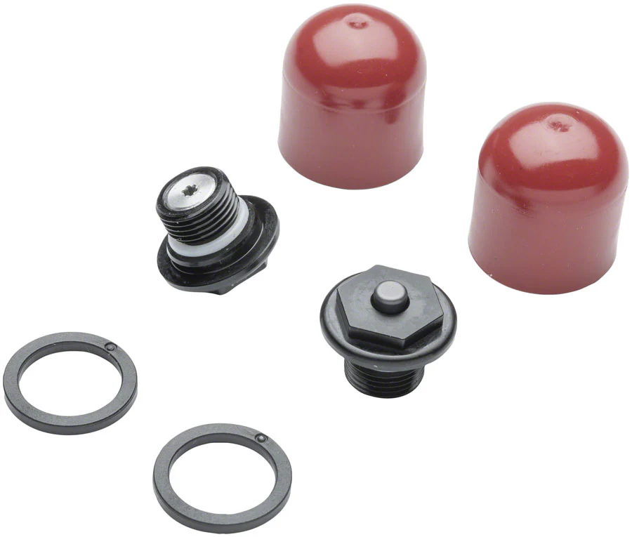 Fox Lower Leg Service Set - Pressure Release Button - Image 2