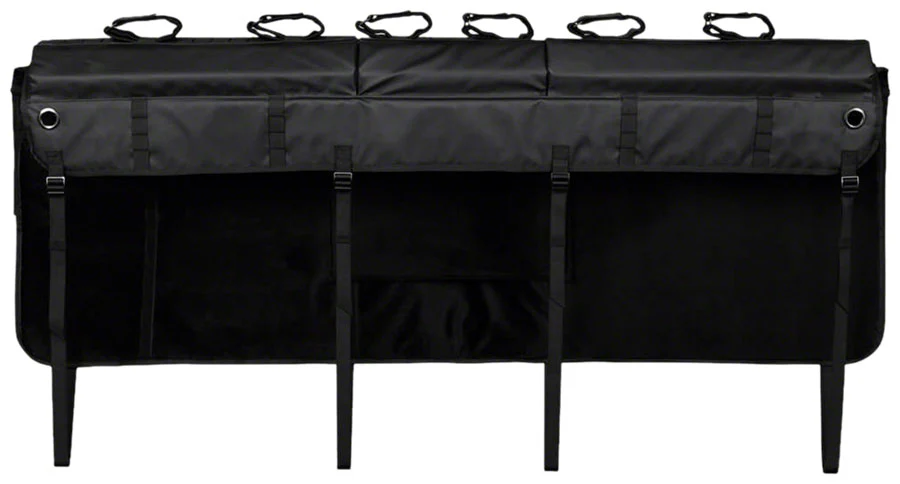 Fox Mission Tailgate Pad - Black Full - Image 2
