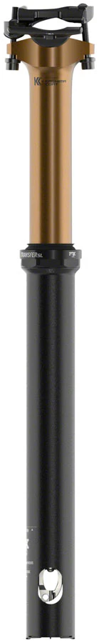 FOX Transfer SL Factory Dropper Seatpost - 30.9 75 mm Internal Routing Kashima Coat Upper - Image 2