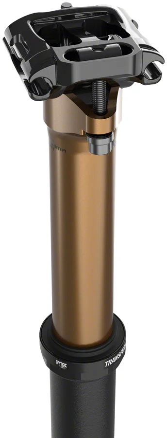 FOX Transfer SL Factory Dropper Seatpost - 30.9 75 mm Internal Routing Kashima Coat Upper - Image 3