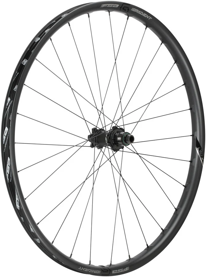 Full Speed Ahead Gradient Carbon i30 Rear Wheel - 29" 12 x 148mm 6-Bolt XDR Carbon BLK
