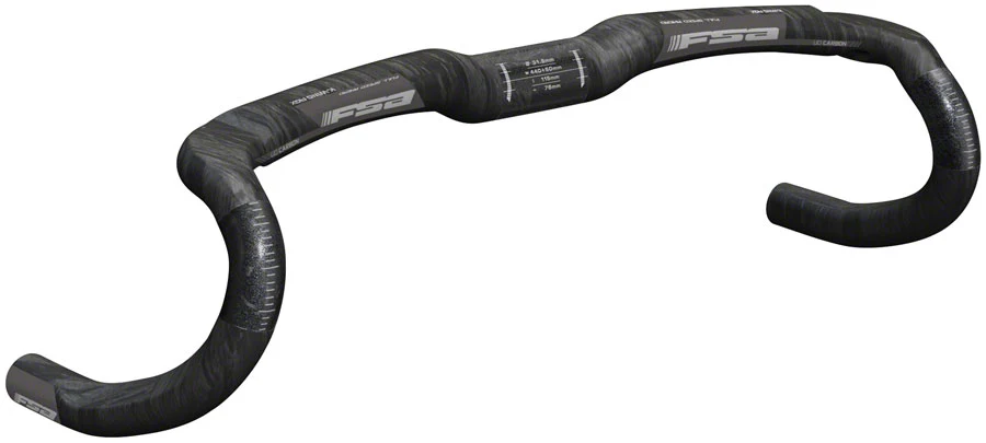 Full Speed Ahead K-Wing AGX Drop Handlebar - Carbon 31.8mm 42cm Carbon