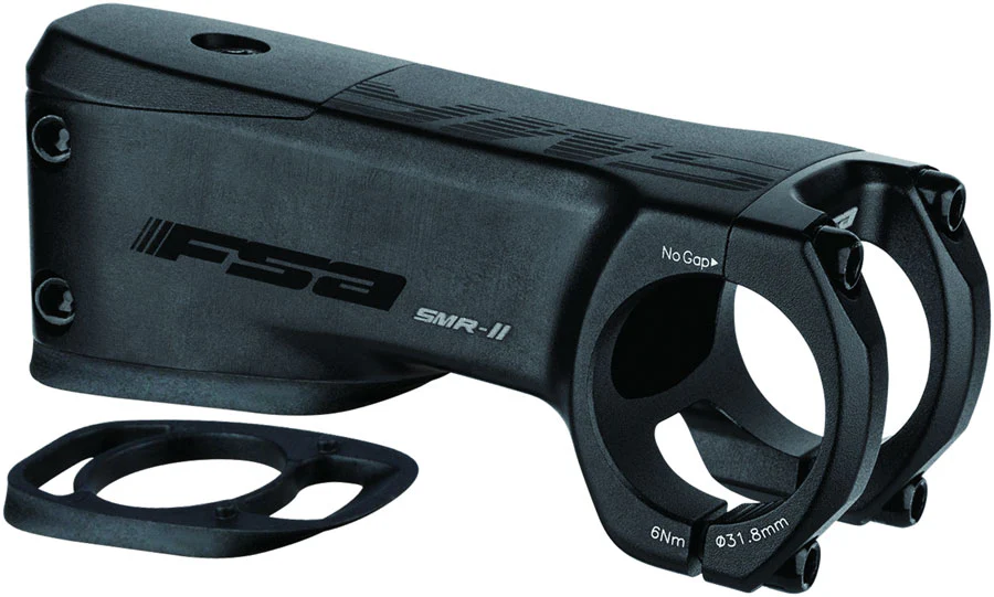 Full Speed Ahead NS SMR-II Stem - 110mm 31.8mm Clamp -10 1 1/8" Alloy Black