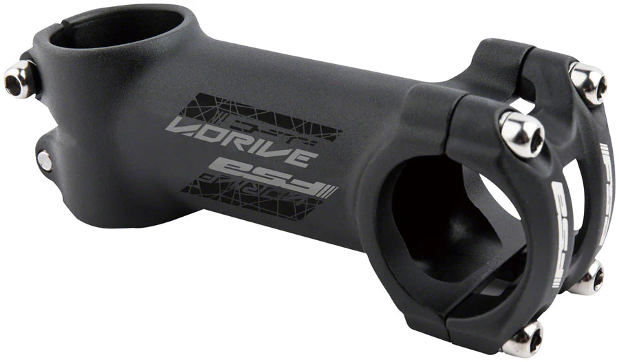 Full Speed Ahead V-Drive Stem - 90mm 31.8 Clamp +/-6 1 1/8" Alloy Black