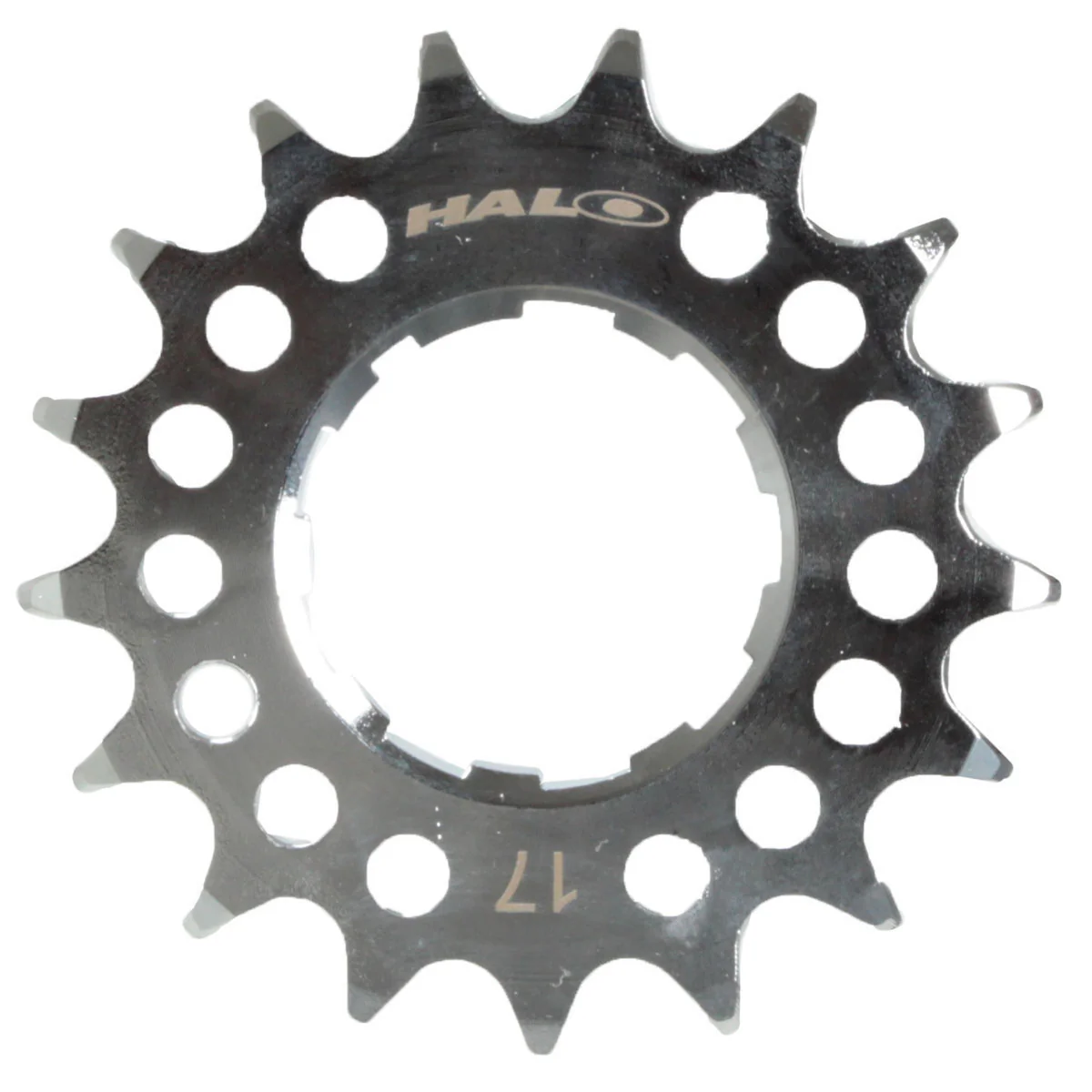 Halo Fat Foot Cog 1/8" 17t Chrome