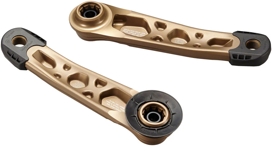 e*thirteen Helix Race Alloy e*spec Crank Arm Set - BOSCH Gen4-Brose S Mag-TQ HPR50 26.5mm Offset 165mm Self Extractor BLK - Image 3