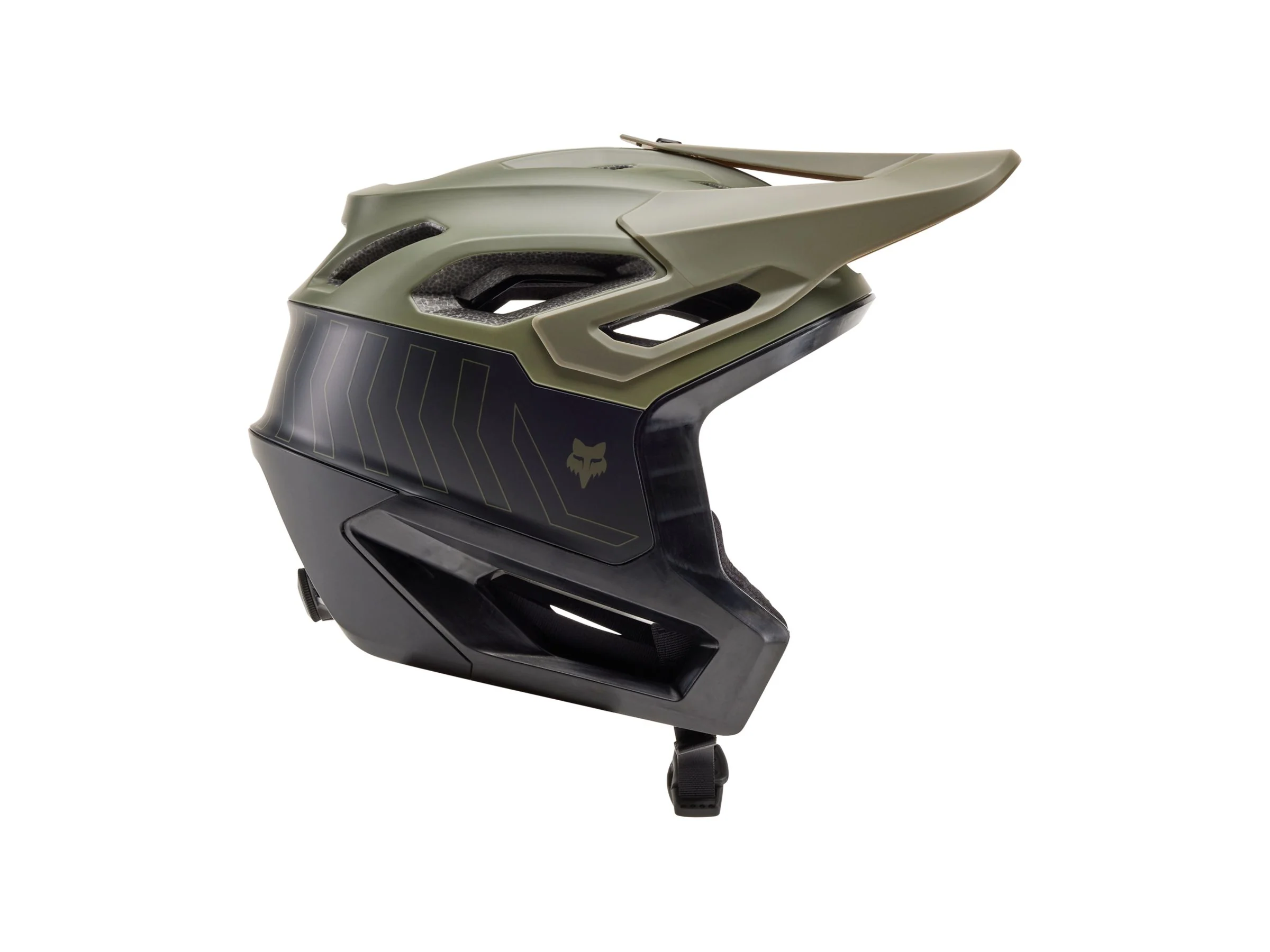 Fox Racing 24 Dropframe Pro Medium Green CPSC Helmet