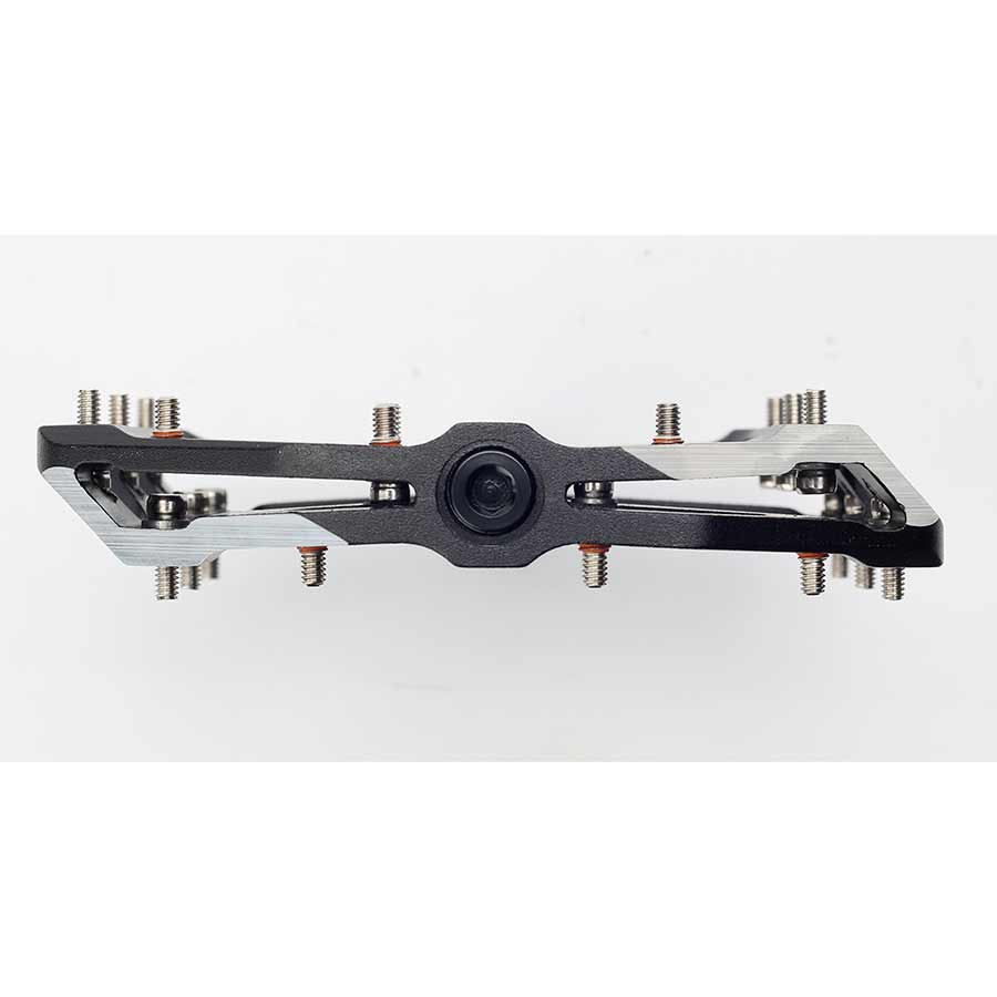 HT Components ANS10 Supreme Platform Pedals Body: Aluminum Spindle: Cr-Mo 9/16'' Black Pair