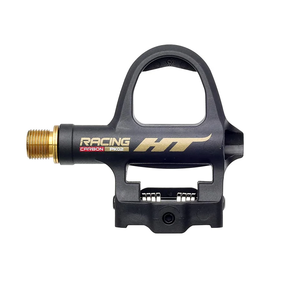 HT Components PK02T Racing Carbon Pedals Body: Carbon Spindle: Titanium 9/16'' Black Pair