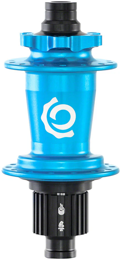 Industry Nine Hydra Classic Boost 6B Disc Hub Rear 28H 12mm TA 148mm Shimano Micro Spline Turquoise
