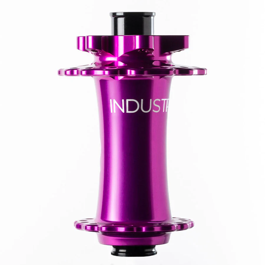 Industry Nine Hydra 2 Classic Front Hub - 15 x 110mm 6-Bolt Purple 28H