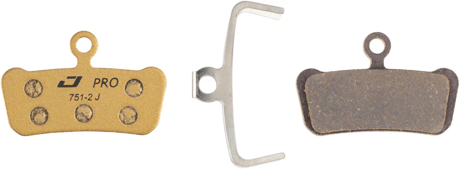 Jagwire Mountain Pro Alloy Backed Semi-Metallic Disc Brake Pads SRAM Guide RSC RS R Avid Trail - Image 2