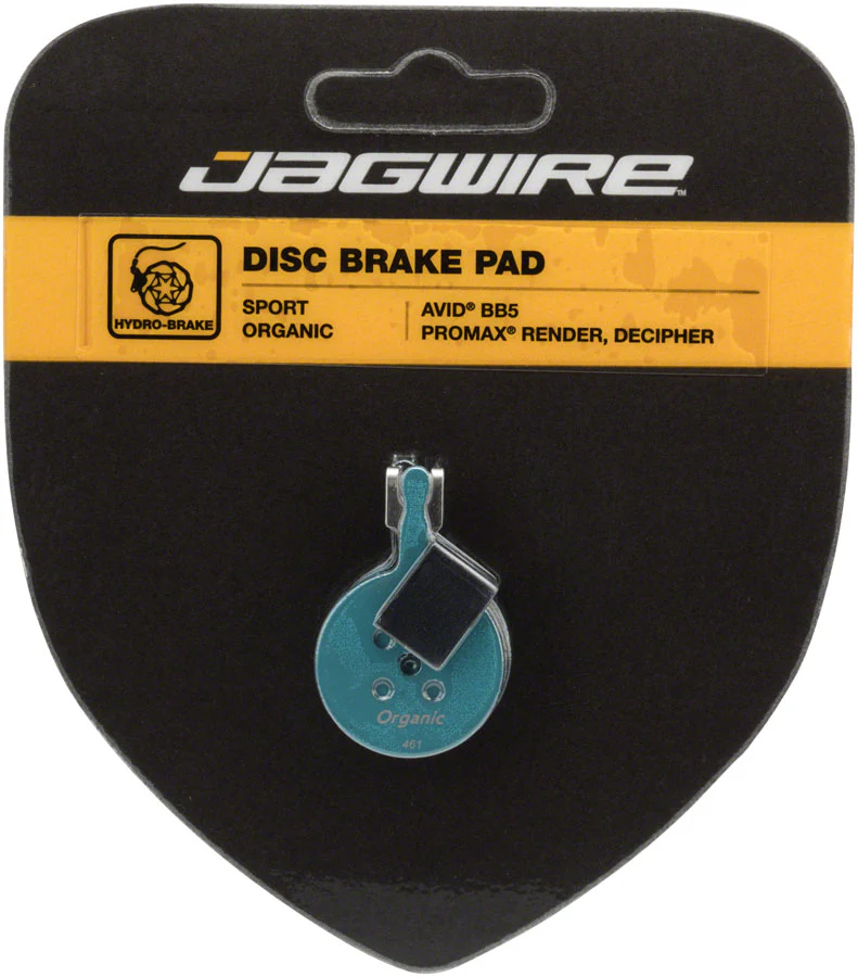 Jagwire Sport Organic Disc Brake Pads for Avid BB5 Promax Render - Image 2