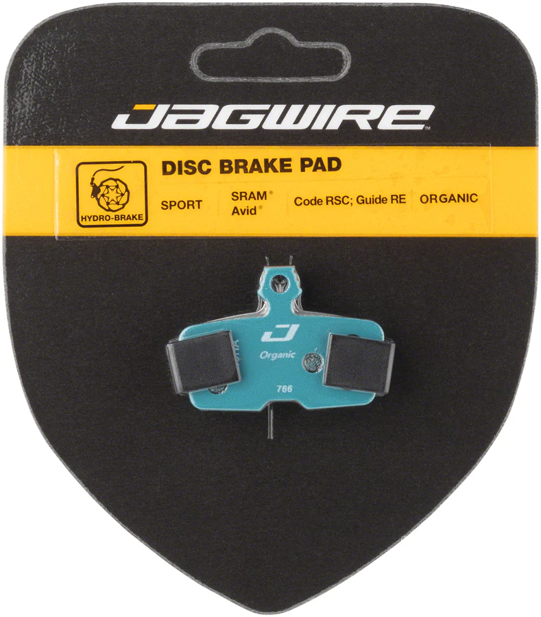 Jagwire Sport Organic Disc Brake Pads for SRAM Code RSC R Guide RE - Image 2