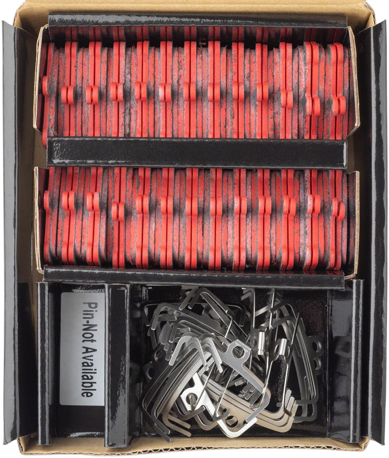 Jagwire Sport Semi-Metallic Disc Brake Pads SRAM Guide RSC RS R Avid Trail Box of 25 Pairs - Image 3