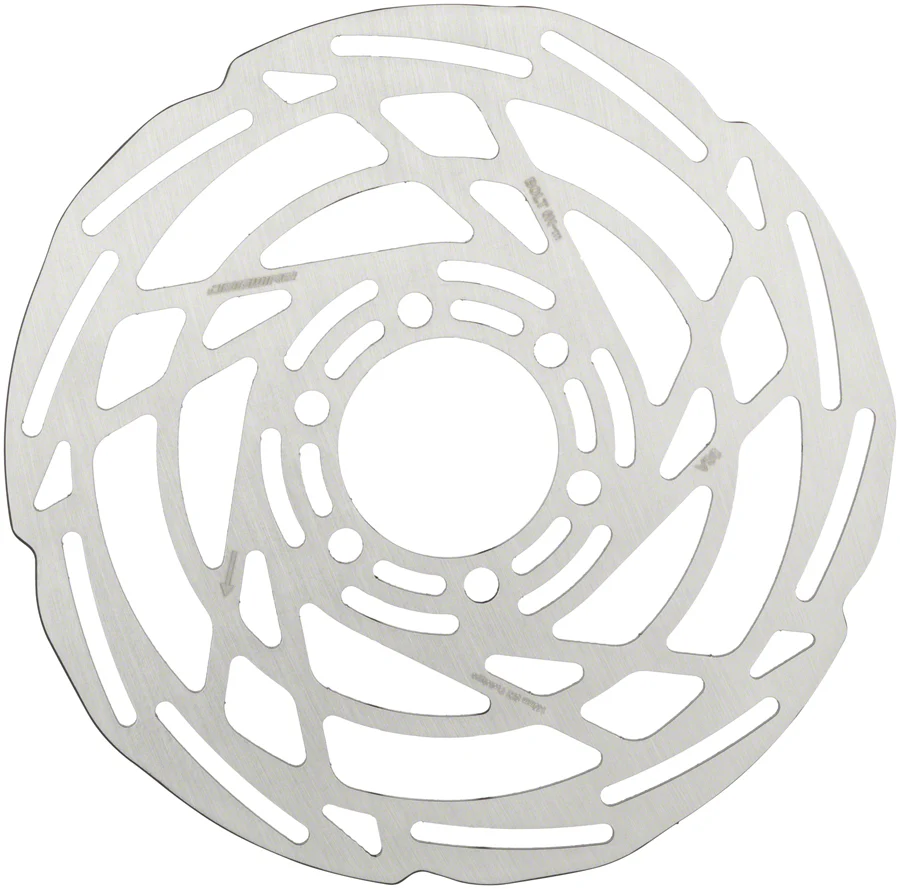 Jagwire Sport SR1 Disc Brake Rotor - 140mm 6-Bolt Silver - Image 2
