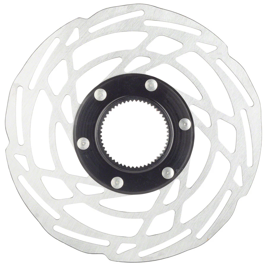 Jagwire Sport SR1 Disc Brake Rotor - 160mm Center Lock Silver - Image 2