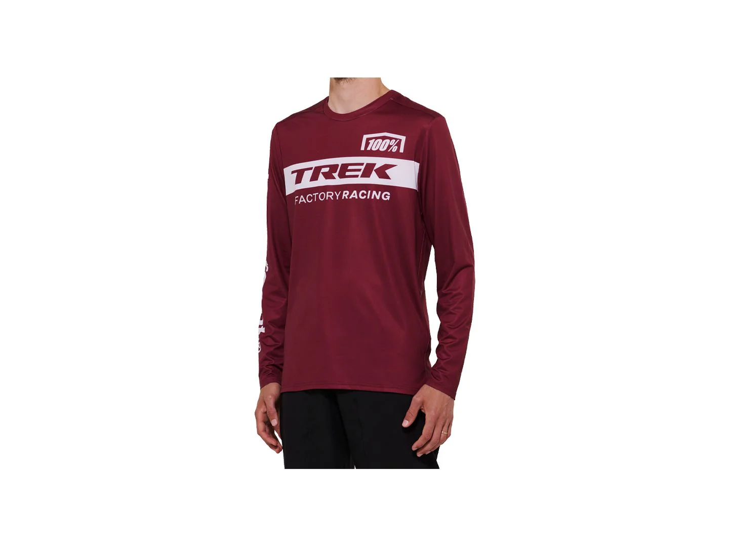 100 TFR Airmatic Long Sleeve X-Large Dark Red Jersey