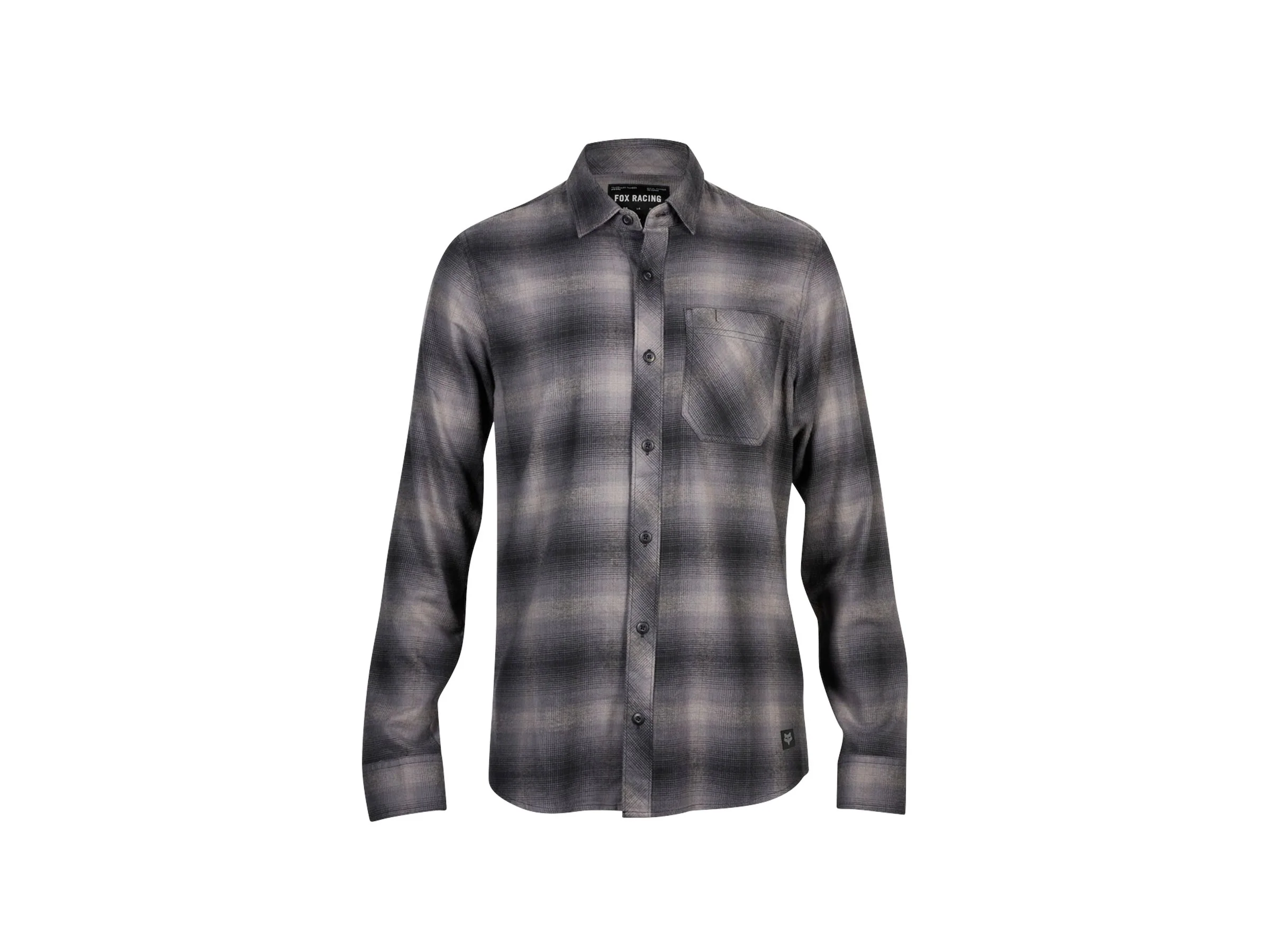 Jersey Fox Racing 24 Survivalist Flannel Large Black