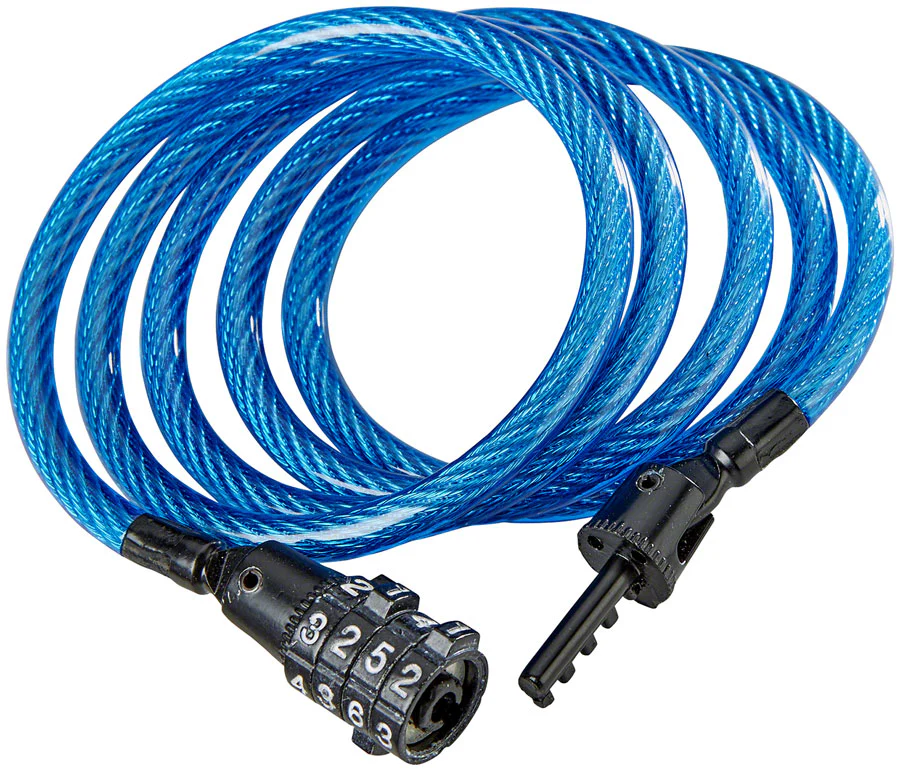 Kryptonite KryptoFlex Keeper 712 4-Digit Combo Cable Lock 4' x 7mm Assorted Colors - Image 2