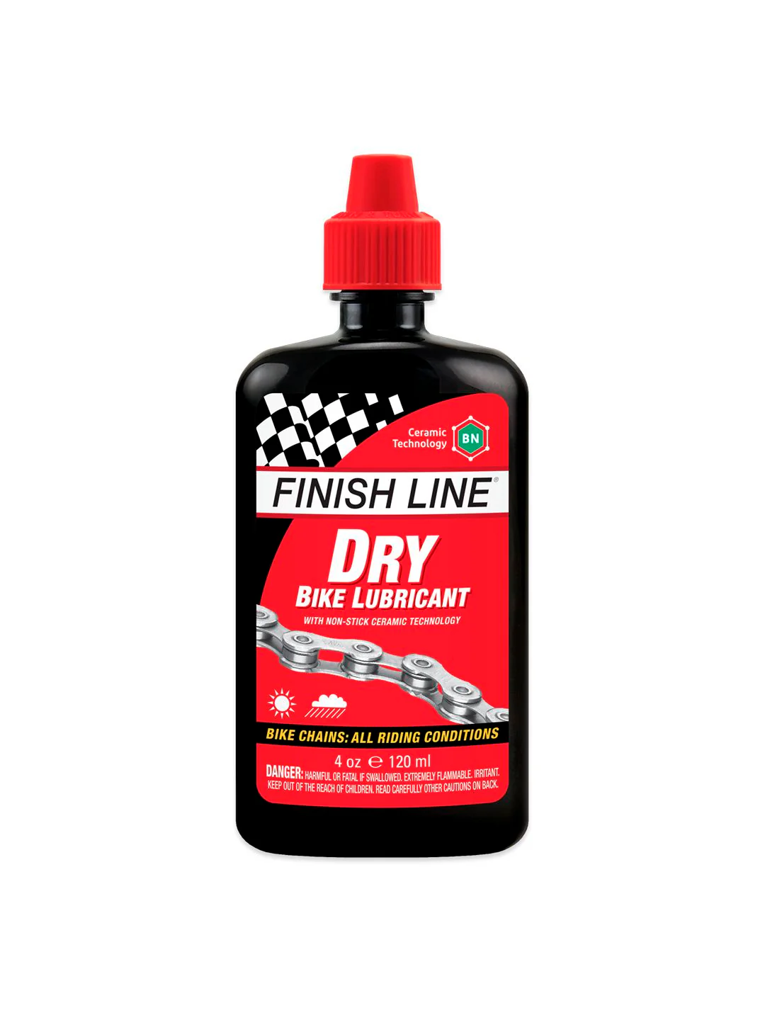 Lubricant Finish Line Ceramic Dry Bottle 4oz