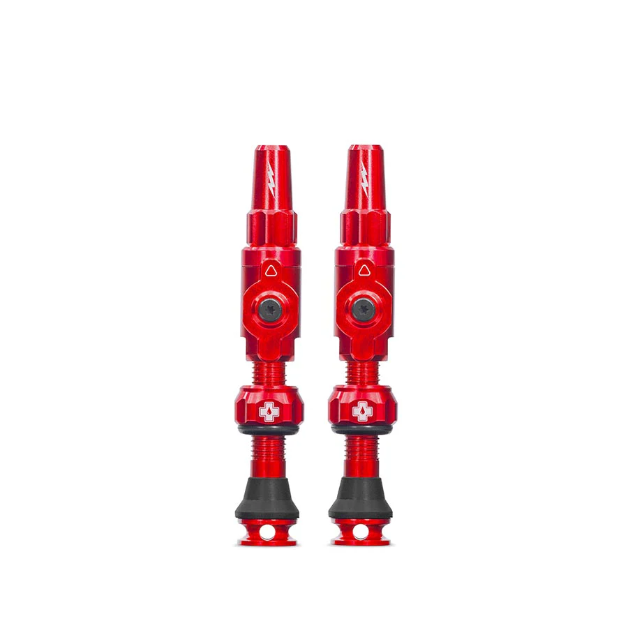 Muc-Off Big Bore Hyrid Tubeless Valve Stems - Medium 35mm Red