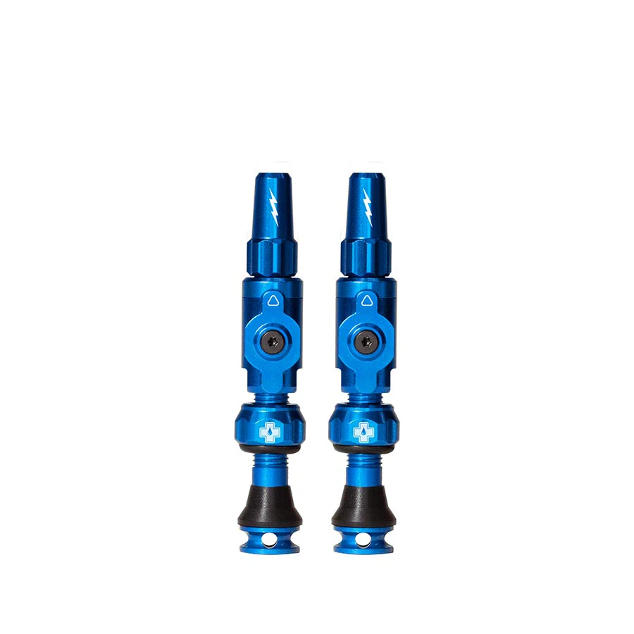 Muc-Off Big Bore Hyrid Tubeless Valve Stems - Small 30mm Blue