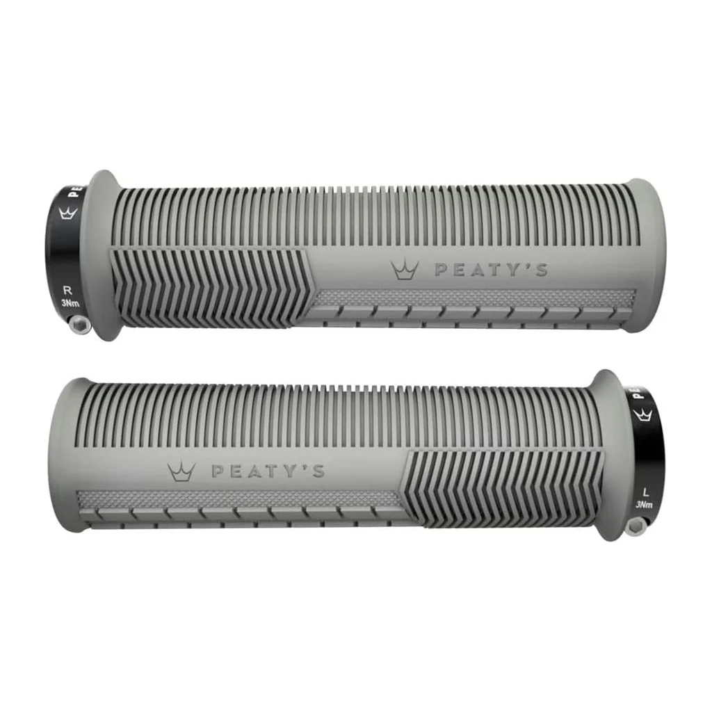 Peaty's NO LONGER STOCKING Mushroom Thin Lock-On Grips Pair