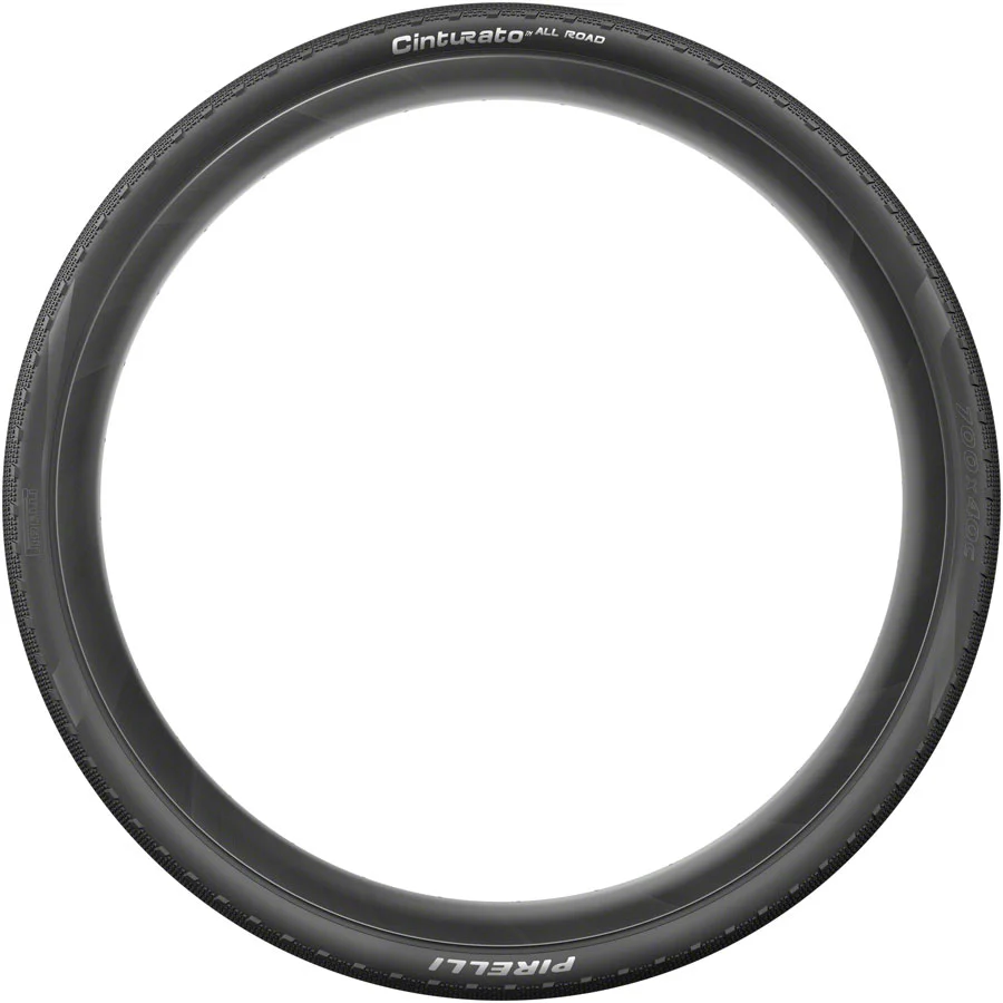 Pirelli Cinturato All Road Gravel Tire 700x50C Folding Tubeless Ready PROCompound Gravel ProWALL Gravel 60TPI Black - Image 2