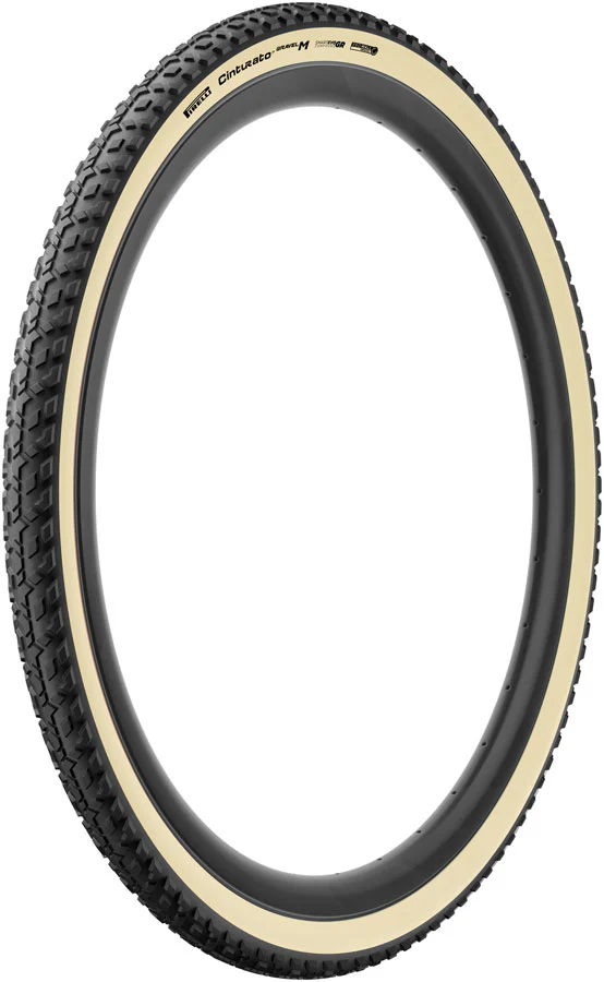 Pirelli Cinturato Gravel M Tire - 700 x 40 Tubeless Folding Retro SmartEVO GR ProWALL Gravel High Performance